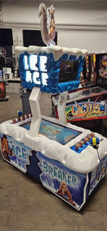 ICE AGE ICE BREAKER TICKET REDEMPTION HAMMER GAME ICE