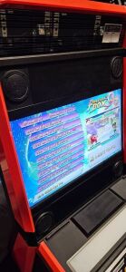 32" LCD ORANGE CANDY CABINET ARCADE GAME PANDORA 9D MULTICADE