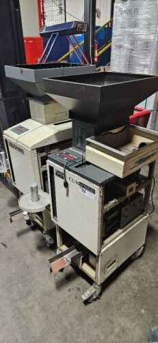 Jet Money Machine LOT OF 2 CUMMINS JET COIN COUNTER MACHINES
