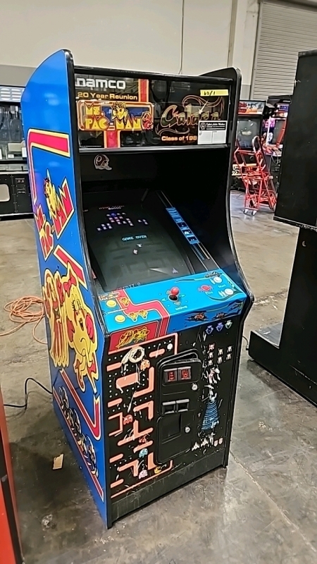 2 IN 1 iCADE UPRIGHT ARCADE GAME NAMCO CLASS 81 CAB