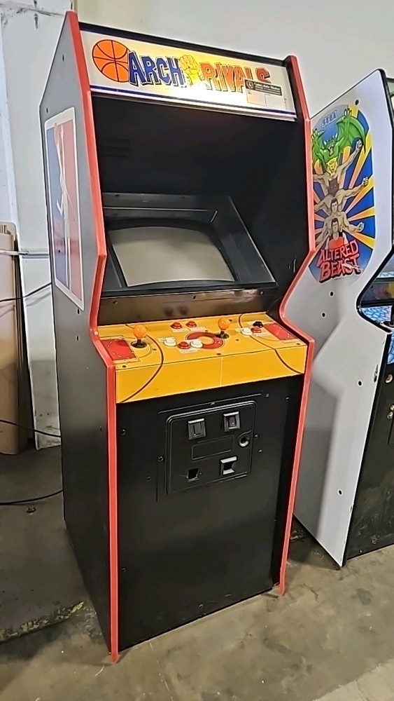 ARCH RIVALS UPRIGHT ARCADE GAME BALLY MIDWAY