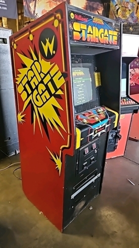 STARGATE DEFENDER ARCADE W/ JROK PCB ARCADE GAME