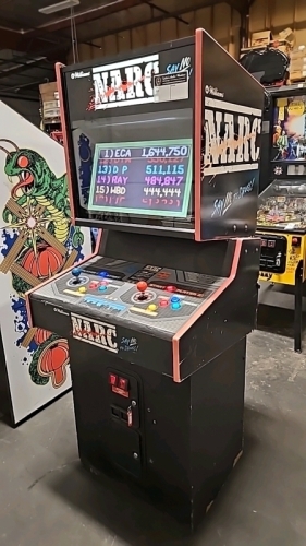 NARC CLASSIC WILLIAMS UPRIGHT ARCADE GAME