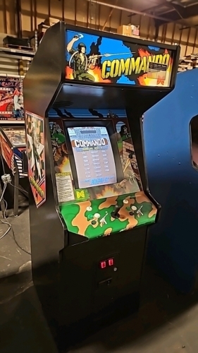 COMMANDO UPRIGHT ARCADE GAME DATA EAST