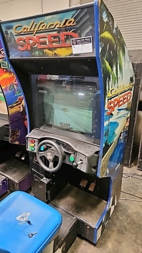 CALIFORNIA SPEED SITDOWN DRIVER ARCADE GAME