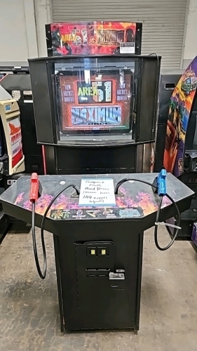 AREA 51 MAX FORCE COMBO SHOWCASE ARCADE GAME ATARI