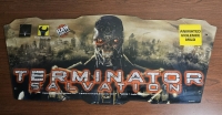 TERMINATOR SALVATION FIXED GUN ARCADE GAME MARQUEE