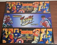 LOT OF 3 CAPCOM ARCADE TRANSLITES MARVEL VS. CAP , THREE