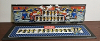 LOT OF 2 - POLE POSITION & POLE POSITION II GLASS GAME MARQUEES