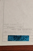 WILLIAMS ELECTRONICS MFG. BLUEPRINT DRAWING 1971 "GORILLA" JUNGLE DRUMS - 3