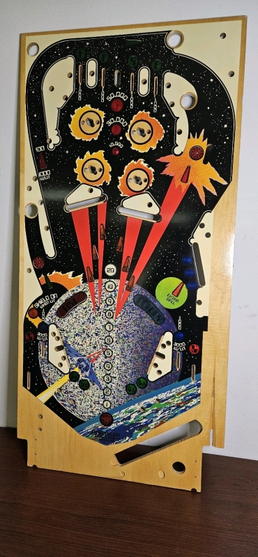 WILLIAMS FIREPOWER N.O.S. PINBALL PLAYFIELD DECK ONLY NEW!