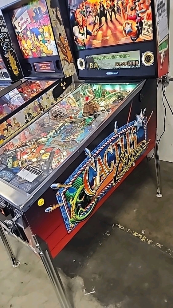CACTUS CANYON SPECIAL EDITION PINBALL MACHINE CHICAGO GAMING