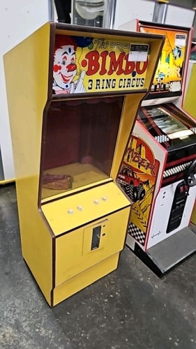 THE ORIGINAL BIMBO THE CLOWN NOVELTY ARCADE