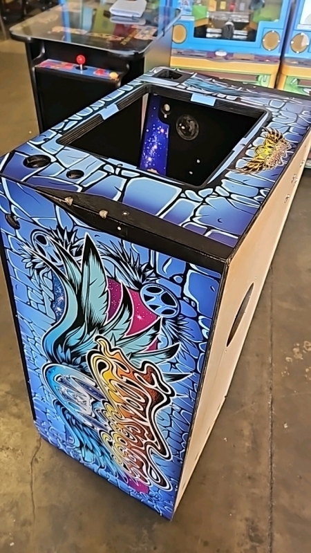 AEROSMITH PINBALL LOWER STERN CABINET BOX ONLY LIKE NEW DIRTY DONNY INSIDE ART BLADES