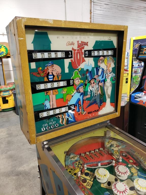 Little Joe Pinball Project Machine Bally 1972