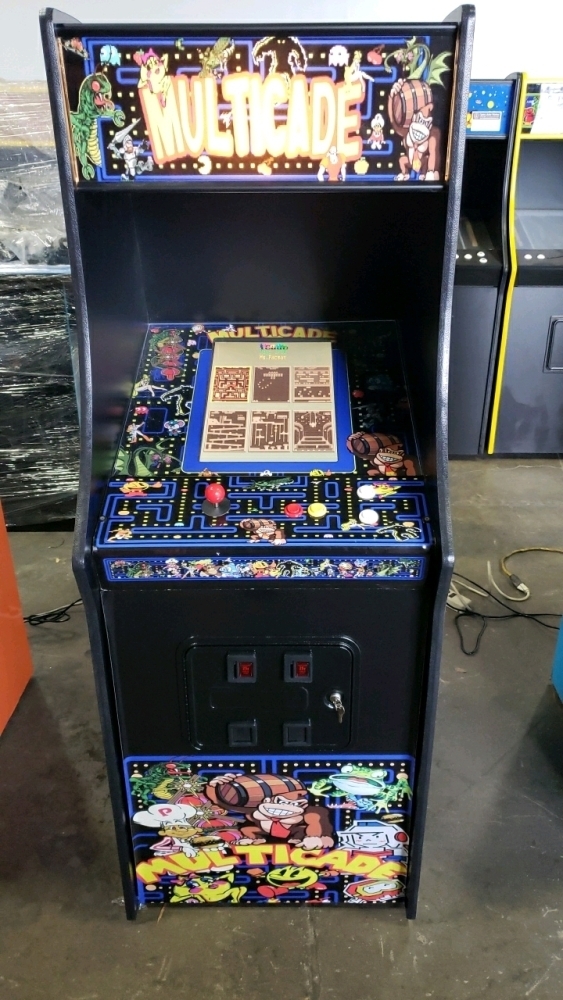 MULTICADE 60 IN 1 UPRIGHT ARCADE GAME W/ LCD MONITOR BRAND NEW BUILD