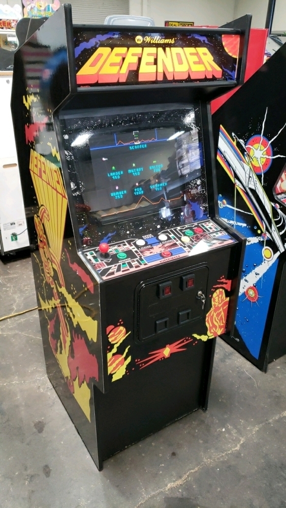 DEFENDER UPRIGHT ARCADE GAME W/ LCD MONITOR BRAND NEW BUILD