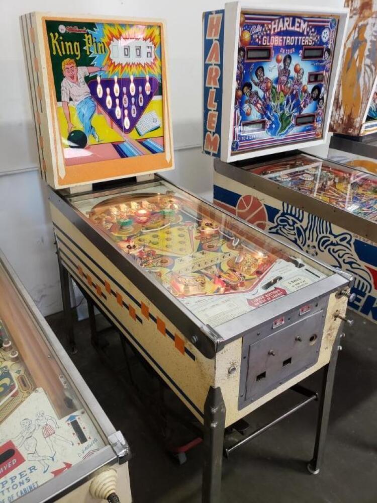 KING PIN WILLIAMS PINBALL MACHINE PROJECT