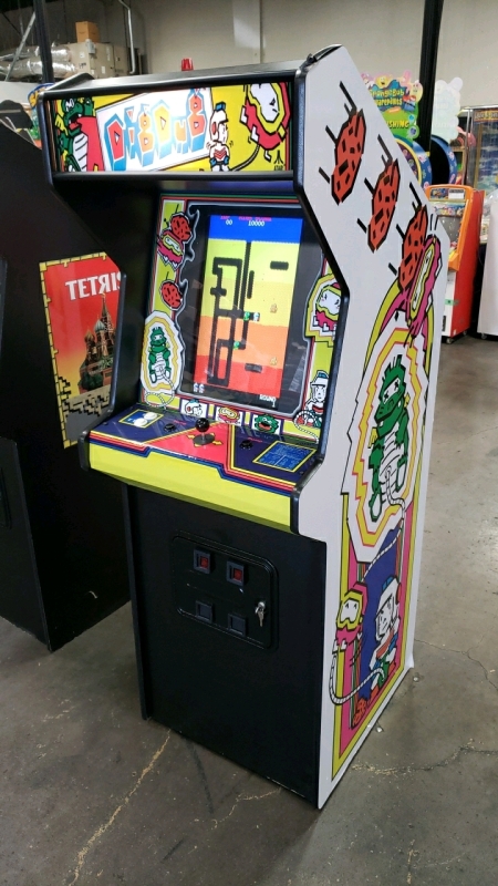 DIG DUG UPRIGHT ARCADE GAME W/ LCD MONITOR BRAND NEW BUILD