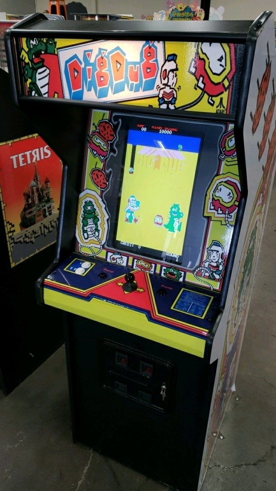 DIG DUG UPRIGHT ARCADE GAME W/ LCD MONITOR BRAND NEW BUILD