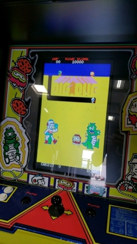 DIG DUG UPRIGHT ARCADE GAME W/ LCD MONITOR BRAND NEW BUILD