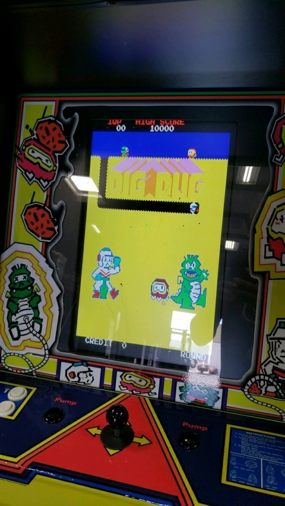 DIG DUG UPRIGHT ARCADE GAME W/ LCD MONITOR BRAND NEW BUILD