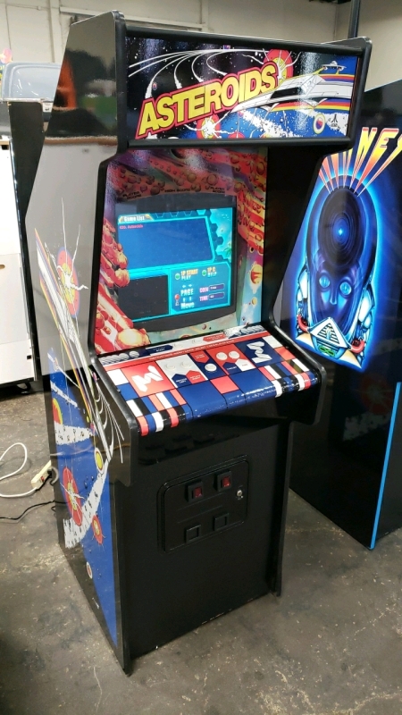 ASTEROIDS UPRIGHT ARCADE GAME W/ LCD MONITOR BRAND NEW BUILD