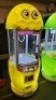 BRAND NEW!! MAGIC EGG PLUSH CLAW & 4" CAPSULE PRIZE VENDING ARCADE GAME YELLOW