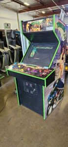 TEENAGE MUTANT NINJA TURTLES BRAND NEW 4 PLAYER ARCADE GAME W/ LCD MONITOR