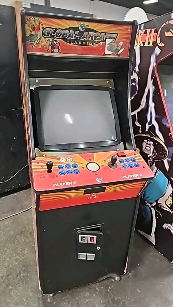 GLOBAL ARCADE UPRIGHT ARCADE GAME GLOBAL VR