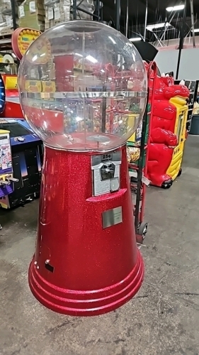 "GIANT" BIG RED GUMBALL MACHINE