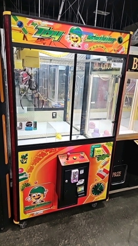 42" TOY SOLDIER PLUSH CLAW CRANE MACHINE COASTAL