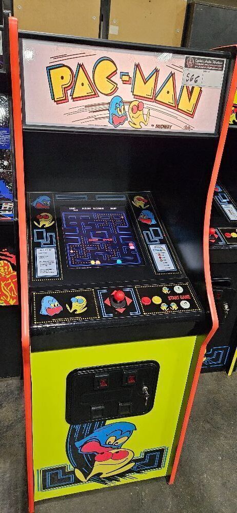 PAC-MAN UPRIGHT ARCADE GAME W/ LCD MONITOR BRAND NEW BUILD