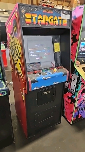 STARGATE DEFENDER ARCADE CABINET W/ 19 IN 1 PCB ARCADE GAME