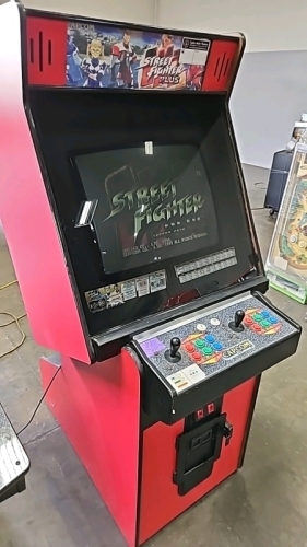 STREET FIGHTER EX PLUS UPRIGHT FIGHTER ARCADE GAME CAPCOM