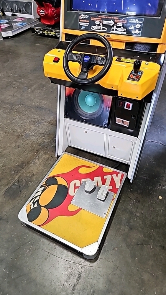 CRAZY TAXI UPRIGHT ARCADE GAME SEGA NAOMI