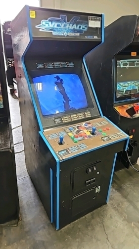 SVC CHAOS SNK vs. CAPCOM ARCADE GAME UPRIGHT