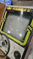 FORMULA K RACING ARCADE GAME CLASSIC B/W MONITOR - 3