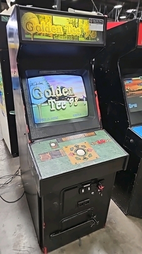 GOLDEN TEE 98 GOLF SPORTS ARCADE GAME