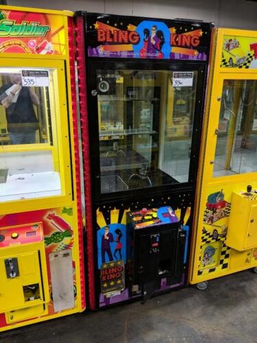 BLING KING PLUSH CLAW CRANE MACHINE