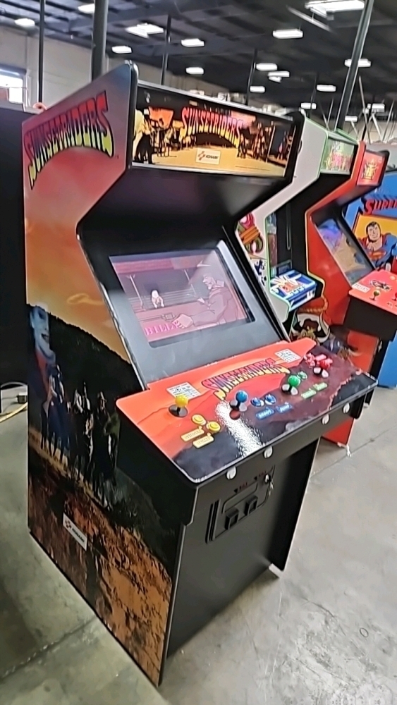 SUNSET RIDERS 4 PLAYER BRAND NEW BUILD UPRIGHT ARCADE GAME
