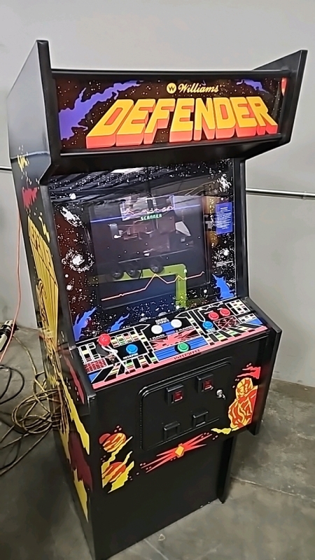 DEFENDER WILLIAMS STYLE BRAND NEW BUILD UPRIGHT ARCADE GAME