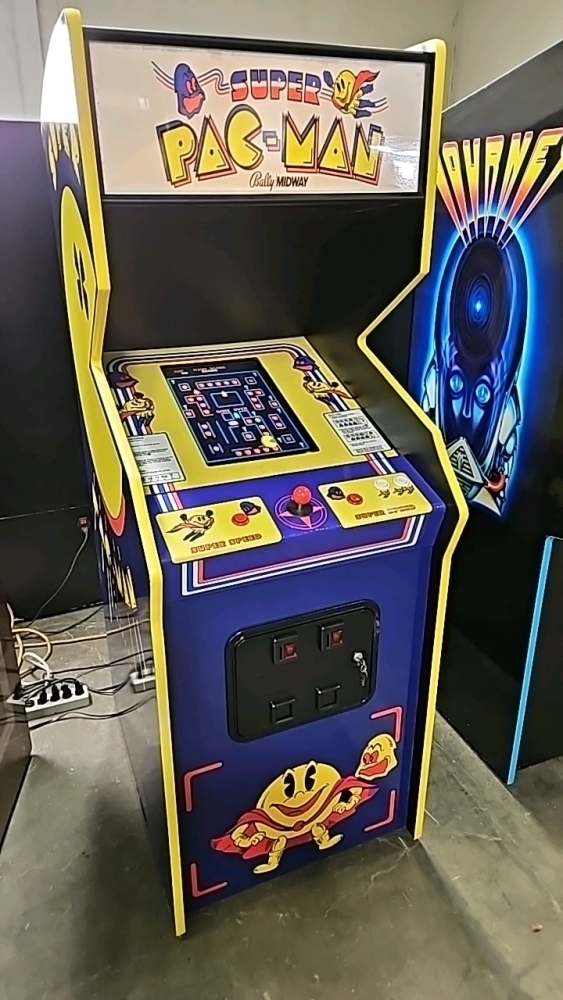 SUPER PAC-MAN BRAND NEW BUILD UPRIGHT ARCADE GAME