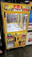 36" TOY TAXI PLUSH CLAW CRANE MACHINE W/ DBA SYL