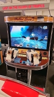 LET'S GO ISLAND FIXED GUN SHOOTER ARCADE GAME SEGA W/ SEAT - 10