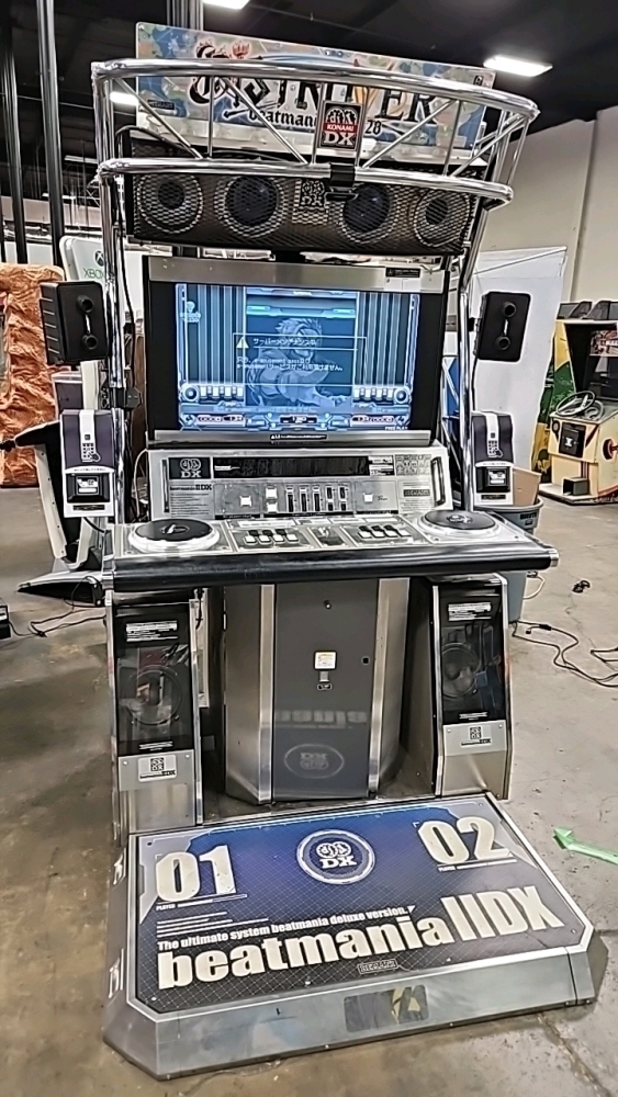 BEATMANIA II DX 29 BEAT CAST KONAMI MUSIC RYTHYM ARCADE GAME