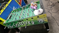 FOOSBALL SOCCER THEME COIN OP TABLE - 2