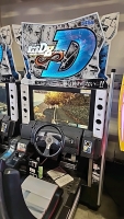 INITIAL D8 SINGLE SITDOWN RACING ARCADE GAME SEGA LINKABLE - 5