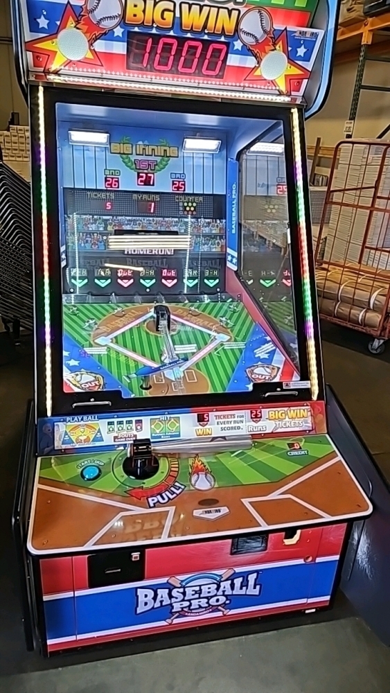 BASEBALL PRO DELUXE TICKET REDEMPTION GAME ANDAMIRO