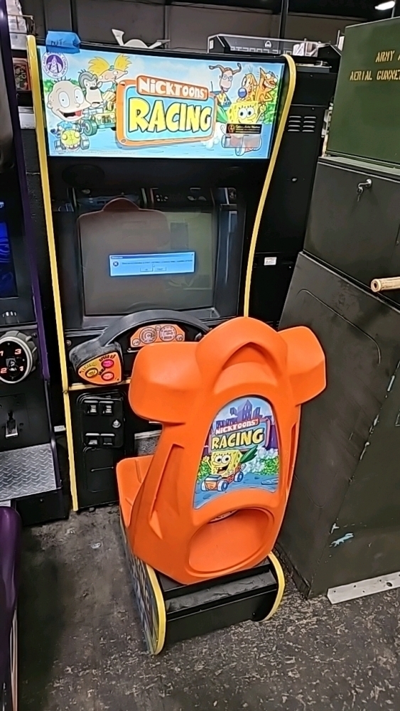 NICKTOONS RACING SITDOWN ARCADE GAME